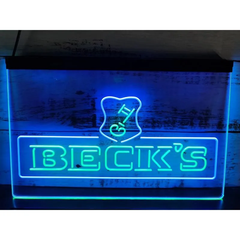 

Двухцветная светодиодная неоновая вывеска SS200 Beck's Beer