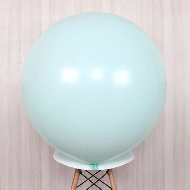 Tiffany Blue 5/12/18/36 дюймов Macaron конфеты пастельных воздушные шары Круглый, из латекса воздушный шар с гелием Арка Декор День рождения шары - Цвет: Tiffany Blue