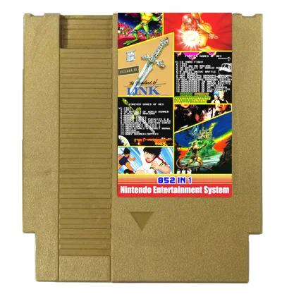 Лучшая 8 битная игровая карта 852 в 1 72 контактный игровой Картридж с поддержкой