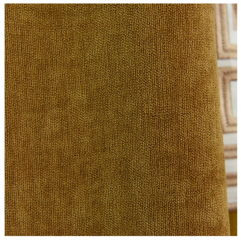 

Factory Direct Sale New Environmental Protection Bamboo Fiber New Chinese for Living Room Bedroom Chenille Finished Curtain
