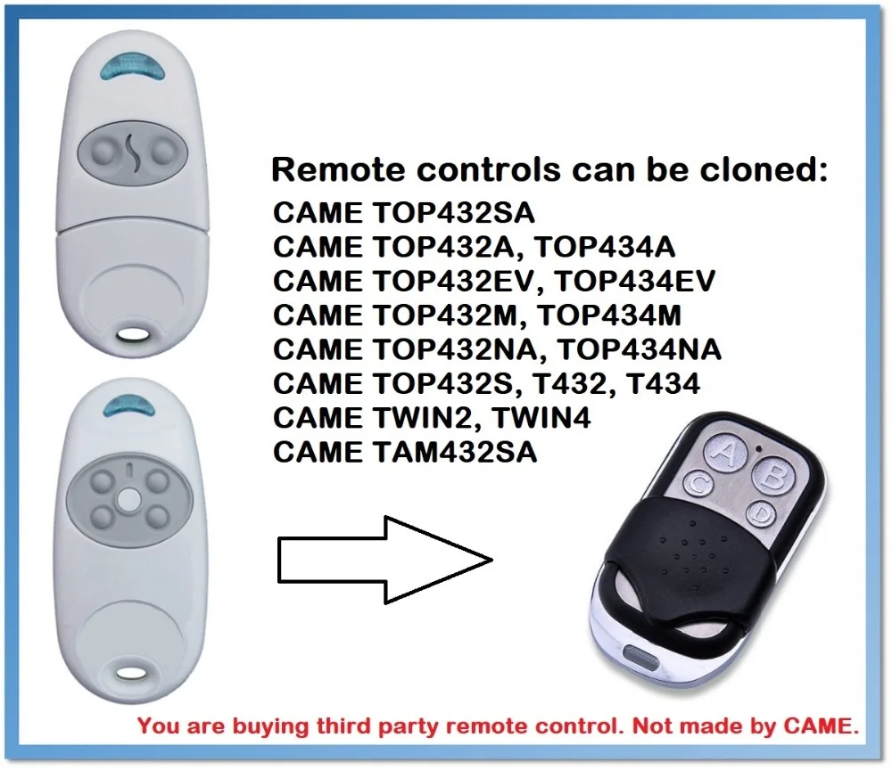 Универсальный пульт дистанционного управления запасной копировальный