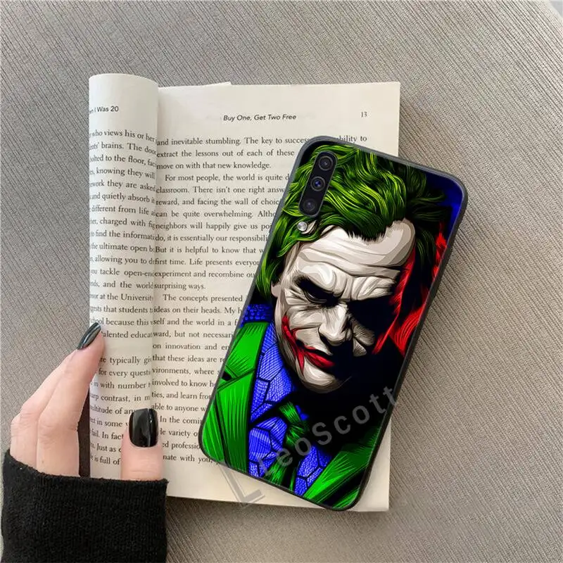 

Poker Jokers Phone Case For Samsung A40 A31 A50 A51 A71 A20E A20S S8 S9 S10 S20 Plus note 20 ultra