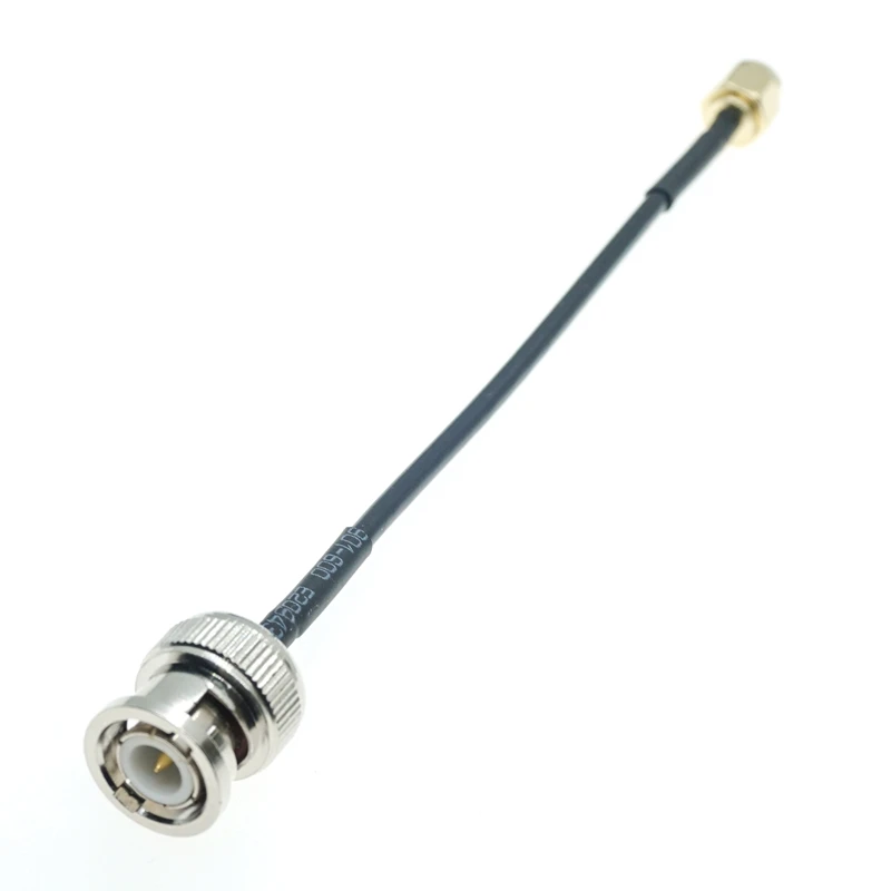 BNC штекер к SMA Штекерный Разъем RF адаптер коаксиальный RG174 соединительный кабель |