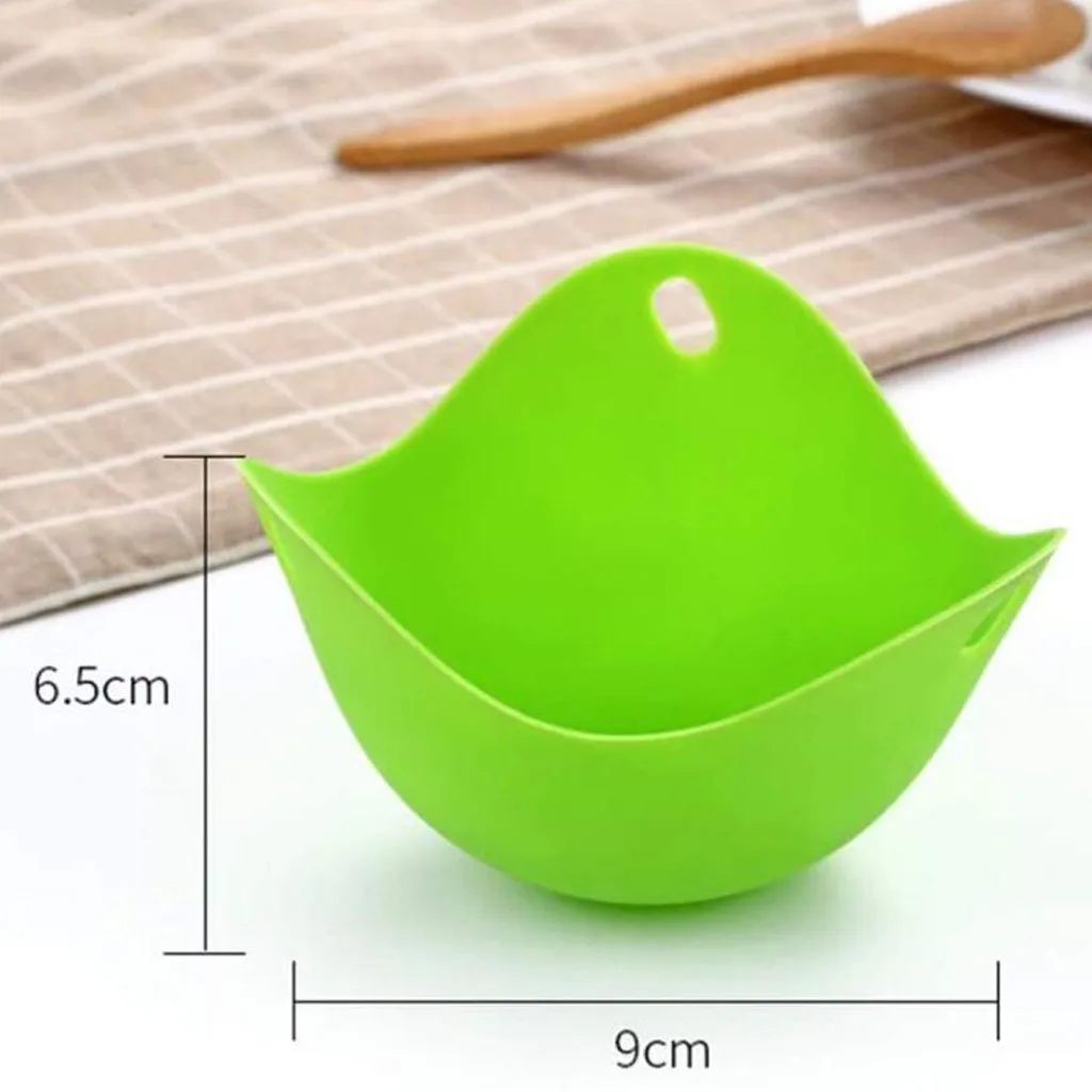 

Silicone Egg Poacher Poaching Pods Pan Mould Egg Mold Bowl Rings Cooker Boiler Kitchen Cooking Tool Accessories Gadget Egg Steam