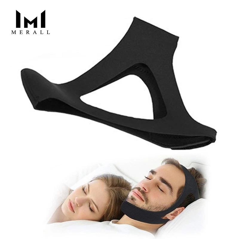 Пояс против храпа для подбородка пояс лечения апноэ поддержка сна инструменты