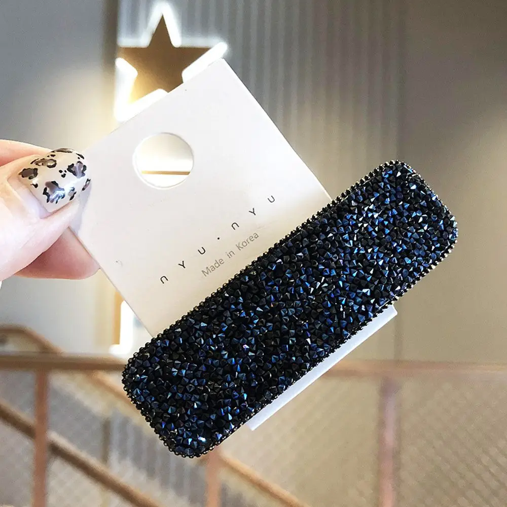 1 шт. квадратная капля Bling хрустальные шпильки для волос головные уборы для женщин девушек Стразы заколки невидимки для волос заколка аксессуары