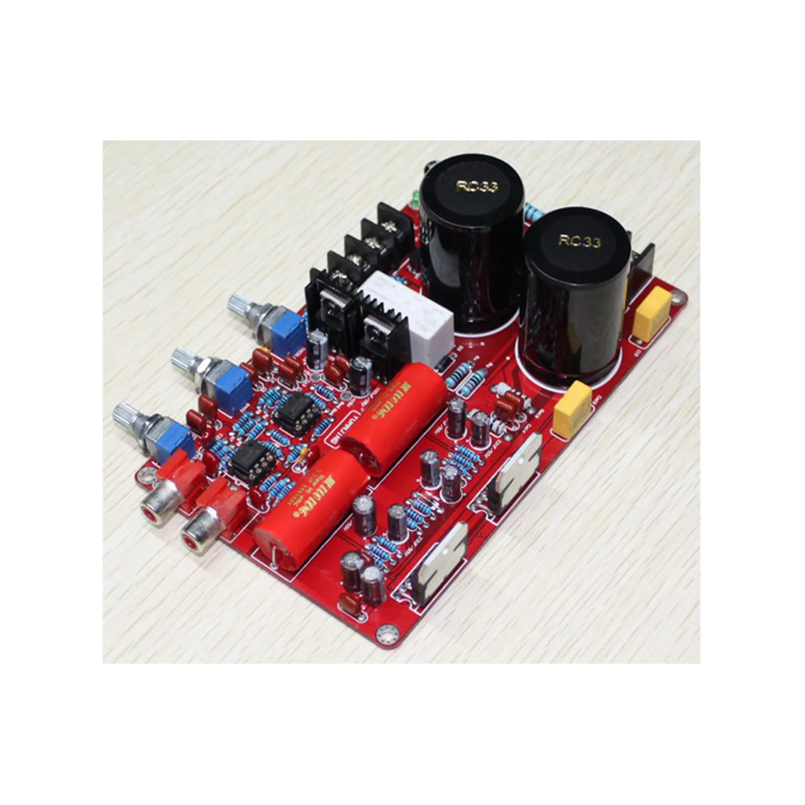 Плата усилителя мощности TDA7294 YJ00239-2 × 10000 мкФ 85 Вт * 2 (с тоном) | Электроника