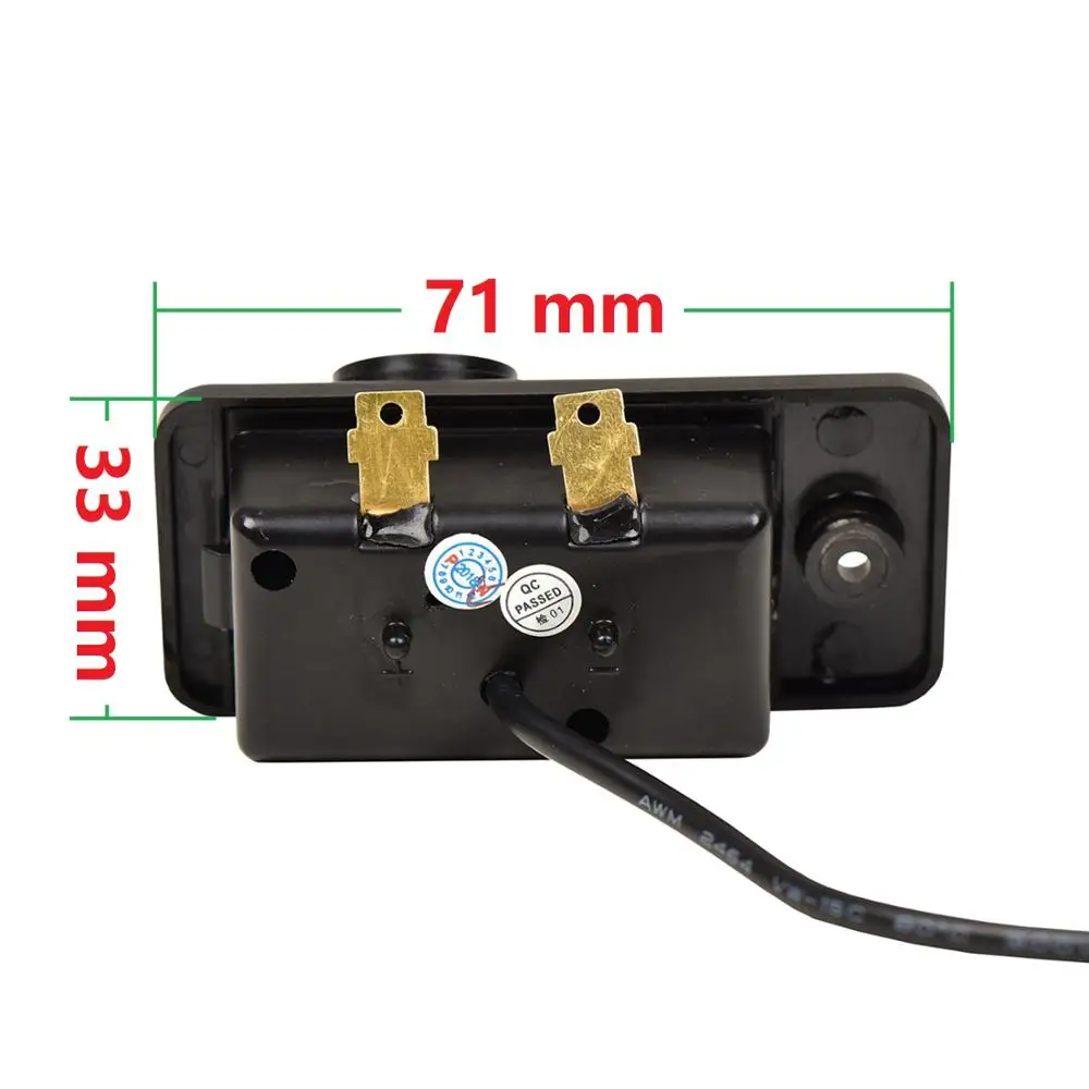 HD 720P Золотая Водонепроницаемая Автомобильная камера заднего вида для Audi A3 A4 S4 RS4 A6