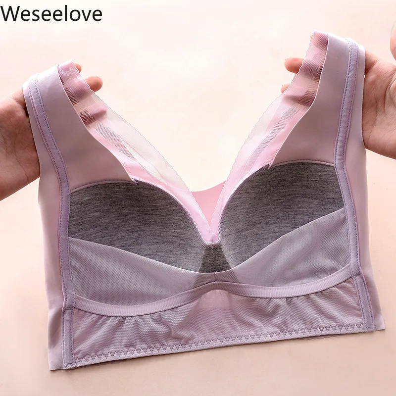 Фото Бюстгальтер Weseelove для женщин большие размеры женское нижнее белье сексуальный Бюстгальтер Weseelove для женщин большие размеры женское нижнее белье сексуальный