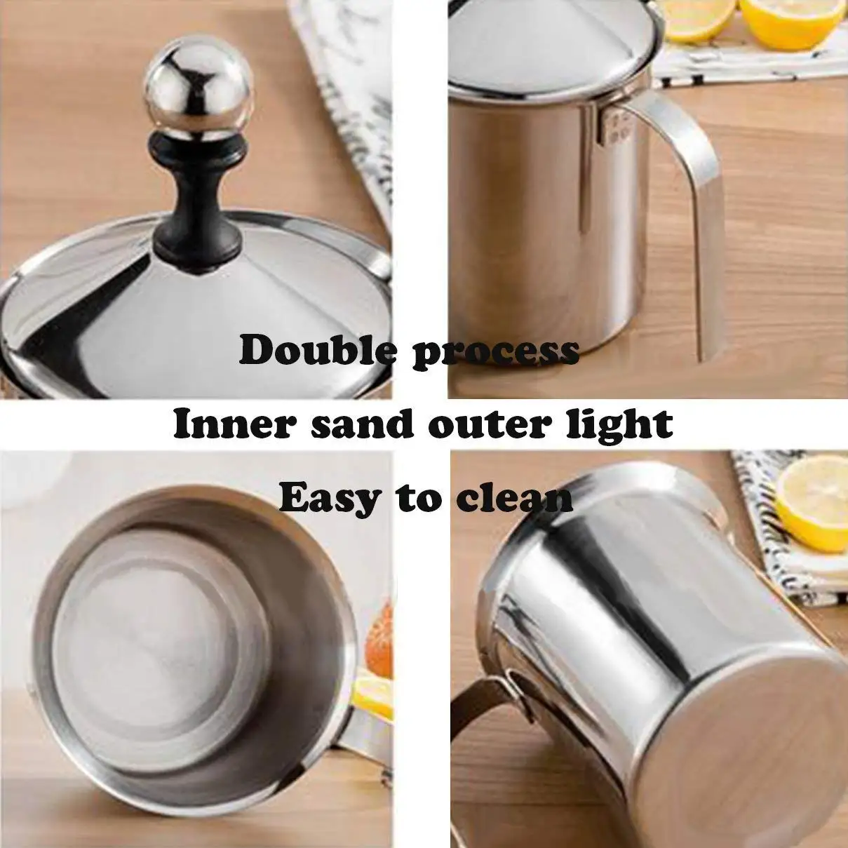 Ручной молочный пентер ручной насос из нержавеющей стали пенообразователь