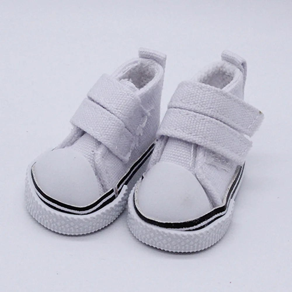 1 пара 5 см кукольные туфли джинсовые кроссовки для кукол модные брезентовые мини