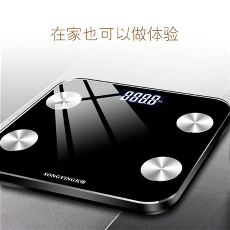 USB зарядка приложение Bluetooth Смарт тело жира шкала здоровья весы электронные