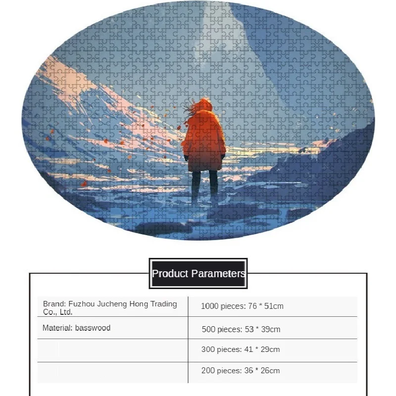 

300/500/1000 Pieces Jigsaw Puzzles Educational Toys Educational Puzzle Toy for Kids/Adults Science Fiction Gift