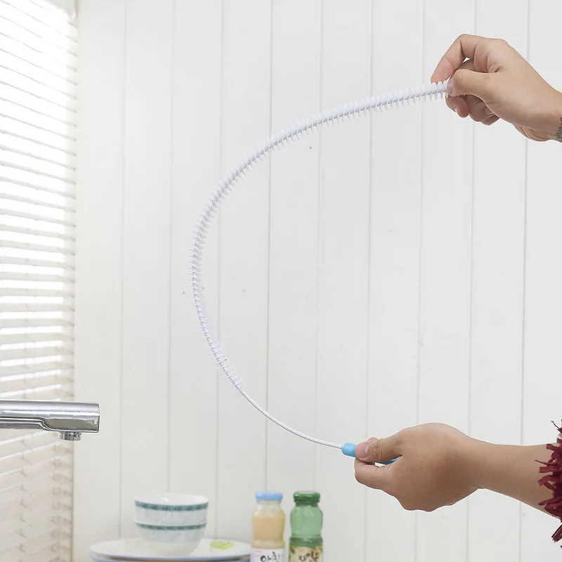 1 шт. Очищающая щетка для раковины и ванной|От засоров| |