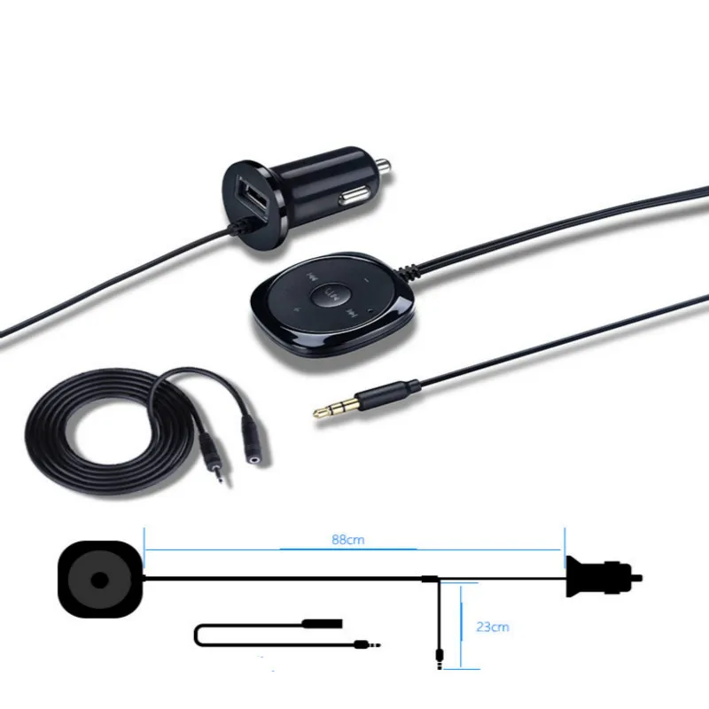 Автомобильный MP3-плеер BC20 Fm модулятор fm-передатчик Bluetooth Aux аудио выход USB