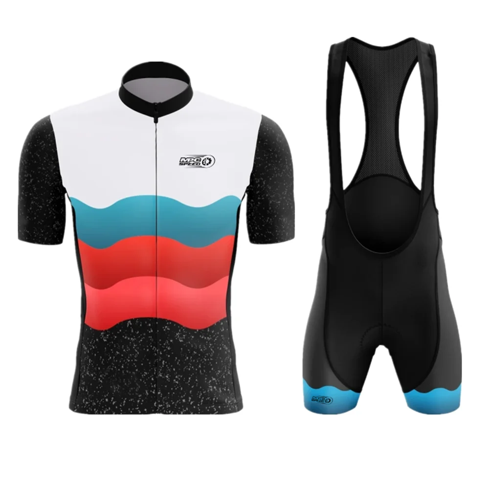 

Mpc Speed men cycling jersey clothing short sleeve set ropa ciclismo maillot MTB road clothing ropa de hombr 9D gel bib shorts