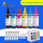 Чернильный картридж для принтера Epson Stylus Photo R270 R290 R390 RX590 RX610, 6  100 мл + T0821 - T0826