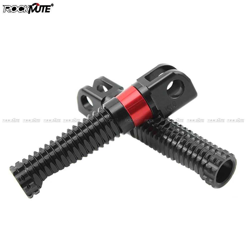 

CNC Front Rests Pedal For KAWASAKI NINJA 650 650R 1000 Ninja650 Motorcycle Rider Racing Anti-Slide Pegs Footrest Adapter