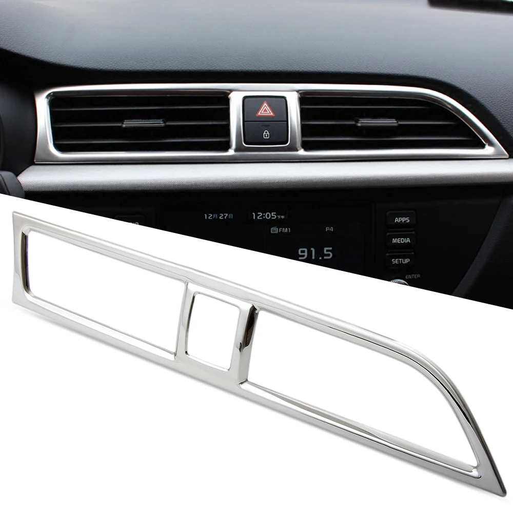 Автомобильный Стайлинг для Kia Rio 4 x линейные аксессуары воздушный выход круг