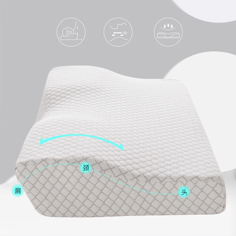 xiaomi pillow memory foam bedding pillow neck protection slow rebound memory foam butterfly shaped pillow health cervical neck free global shipping