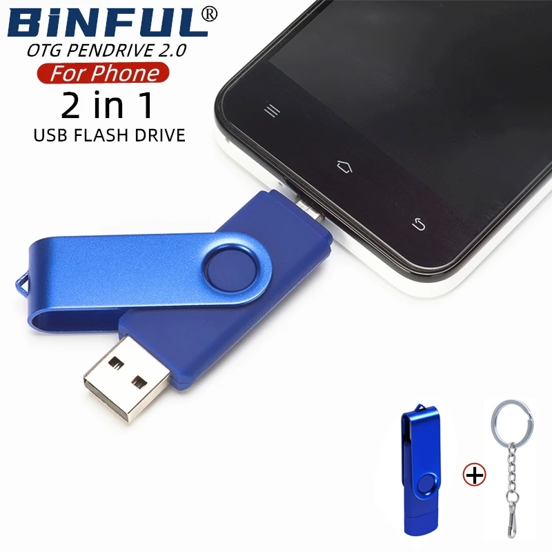 

BiNFUL 360Â° Rotate Usb Flash Drive 16gb 64gb Pendrive 8G 32G 4G 128G Pen Drive High Speed U-disk for Smart Phone storage devices