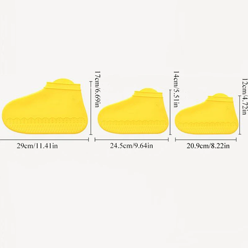 

useful waterproof shoe covers Outdoor high quality Non-slip silicone shoe covers Wear-resistant solid rain shoe cover unisex