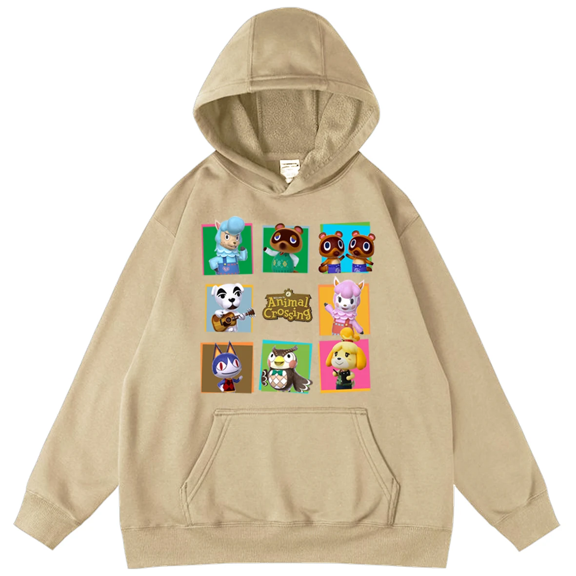 

Fun Game Animal Crossing Men Hoodies Oversized Sweatshirt Hoody Tops Autumn 2021 Boys Harajuku Pullovers Long Sleeve Hooded