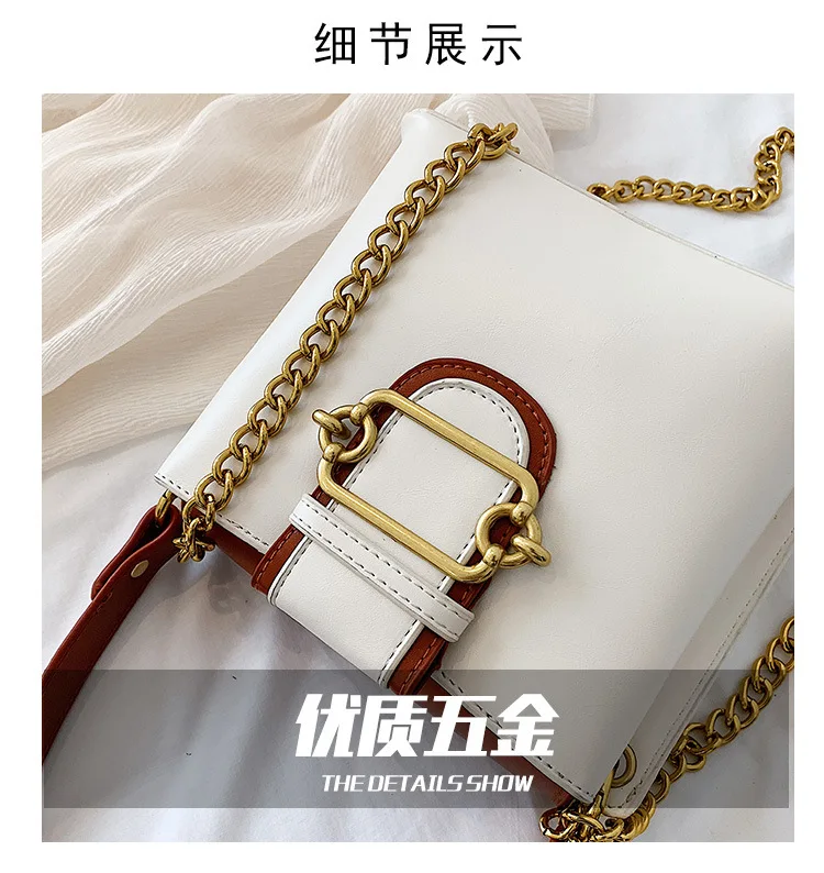 Женская летняя Новинка 2019 Корейская версия широкополосная сумка на одно плечо