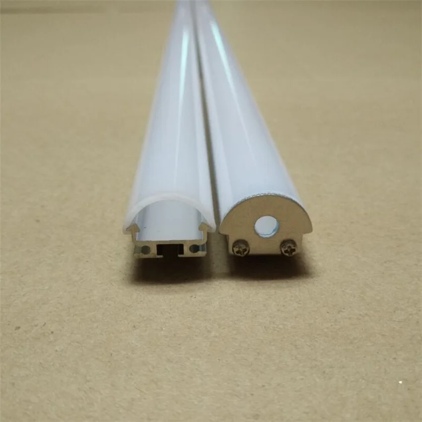 

DHL/FEDEX/EMS Free shipping LED Aluminum Profile with Milky Cover Cabinet Wardrobe Profile LED Strip Holder