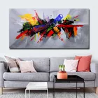 Абстрактные картины маслом на холсте, художественные плакаты и принты, современные настенные картины Куадрос для декора гостиной, без рамки