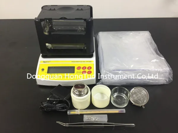 

AU-2000K 0.001 g/cm3 Density Resolution Gold Purity Testing Machine