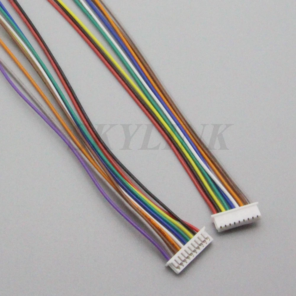 20 комплектов JST 1 25 мм Штекерный Разъем 10 см 15 30 28AWG 2/3/4/5/6/7/8/9/10/11/12 контактов с прямым