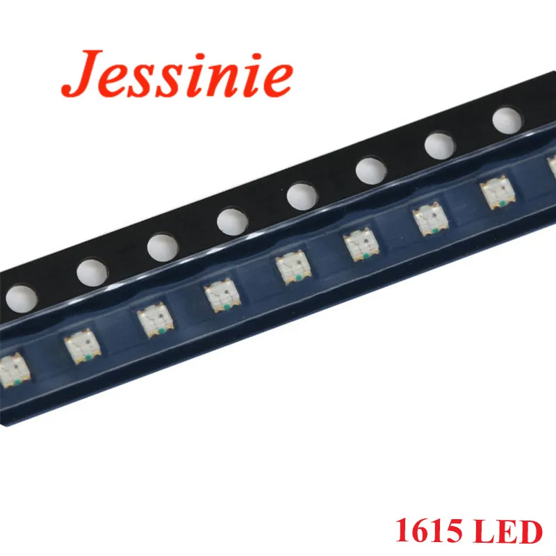20 шт 1615 SMD светодиодный красный зеленый двойной Цвет 2 RGB высокой светильник на