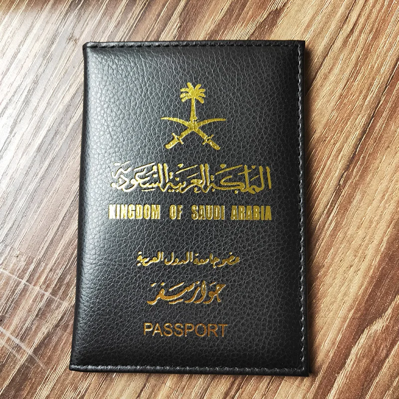 

New Saudi Arabia Paspoort Holder Travel Women Pu Leather Covers For Passports Fashion Cute Girl Pink Case Passport Protection