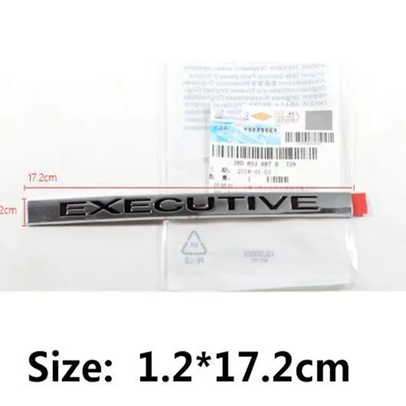 Новая наклейка для автомобиля руководителя 3D из АБС-пластика эмблема