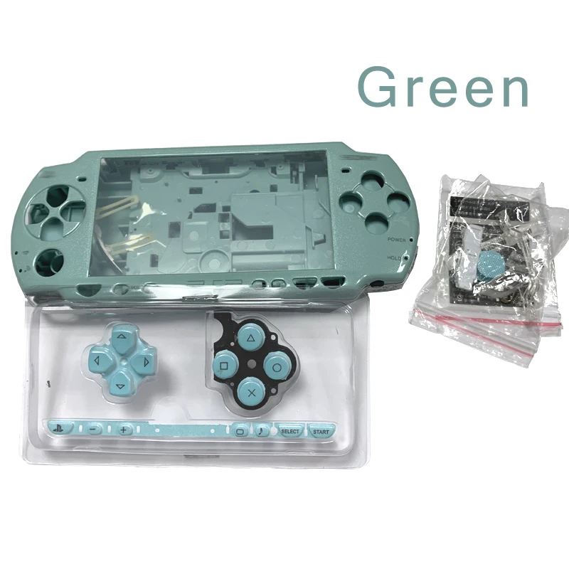 PSP2000 Shell 16 Colors OEM  Full Housing Case Shell Case  Cover  For PSP 2000 Game With Free Flim & Screwdriver images - 6