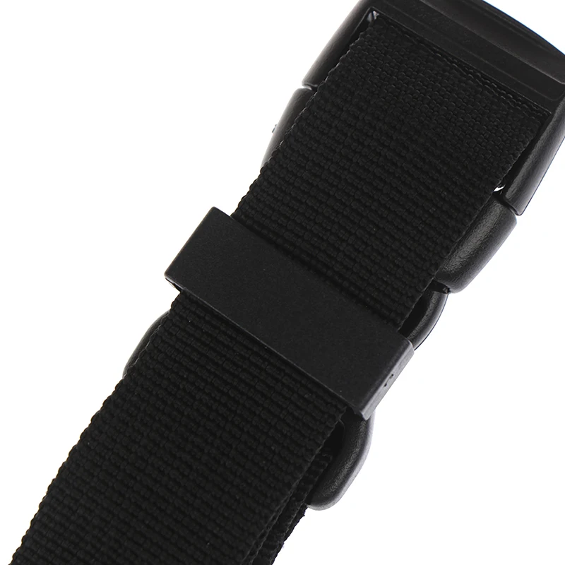 

Portable Black Nylon Anti-theft Luggage Strap Holder Gripper Add Bag Handbag Clip Use To Carry