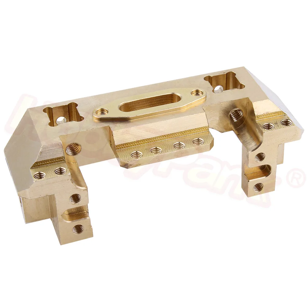 TRX4 латунный передний бампер с сервоприводом 114g для RC автомобиля Traxxas TRX-4 1/10 масштаб и Трейл Гусеничный