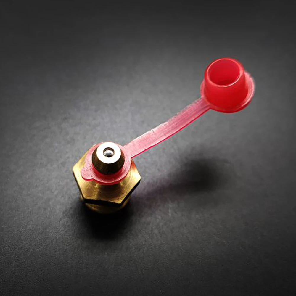 

50Pcs Schutzkappen Abschmiernippel Caps Staubkappe Kappe Rot Hydraulic Grease Nipple Protection M6 M8 M10 Cap