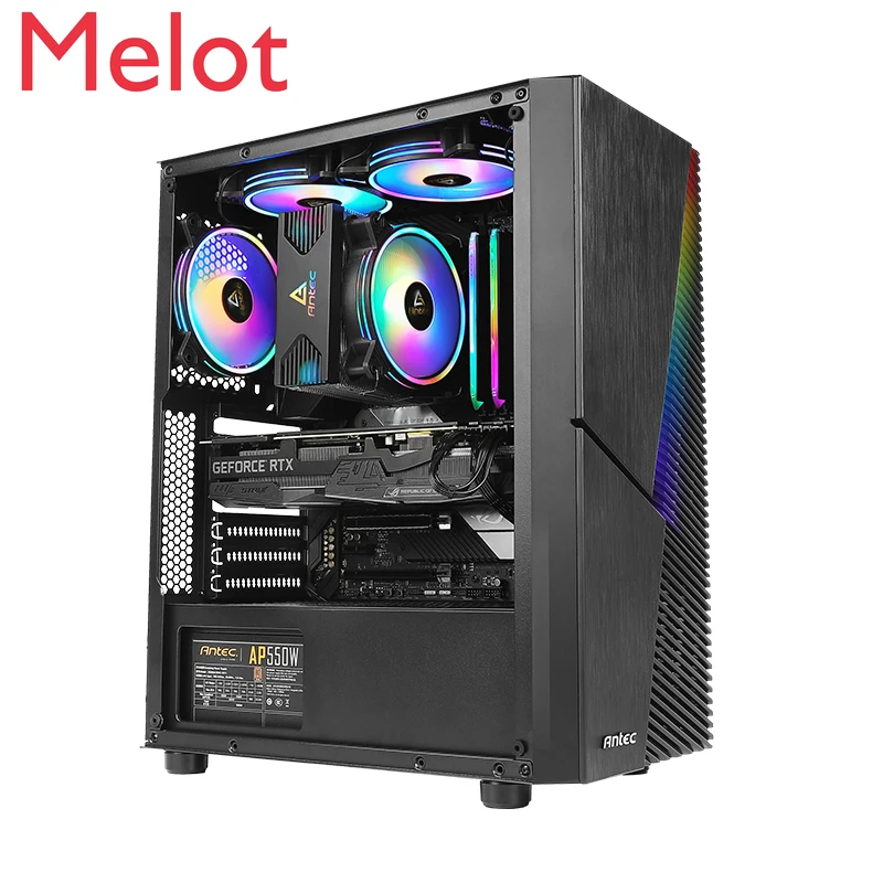 

Antec Blade Tx220 Computer Case Desktop Full-Side Transparent Glass Game ATX Large Board