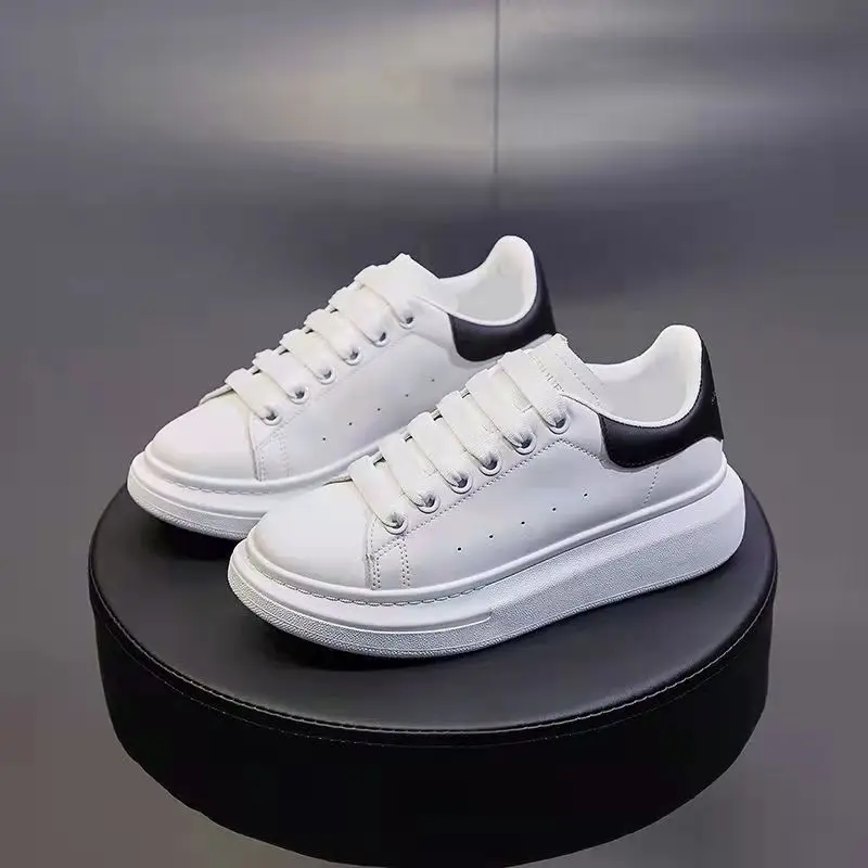 

2021 Fashion Women Platform Sneakers Women Lace-up Casual Shoes Breathable Comfortable Flats Trainer Shoes Zapatos De Mujer