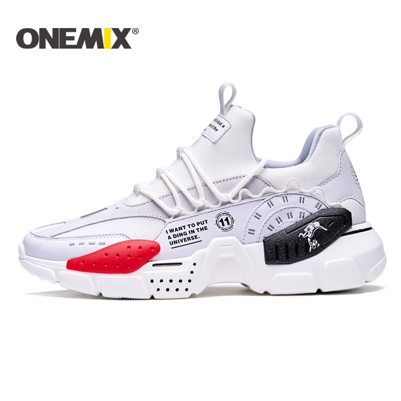 ONEMIX 2020 новые мужские кроссовки кожа амортизирующая спортивная обувь Мужская