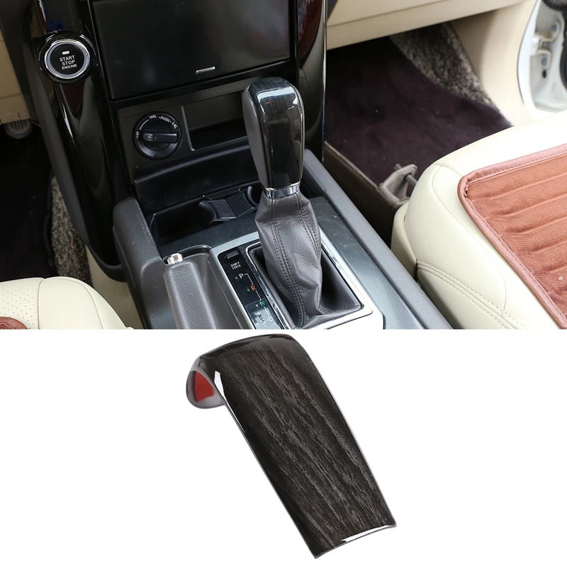 Для Toyota Land Cruiser Prado FJ150 150 AT 2010 2017 черный корпус из древесины ABS чехол для рычага