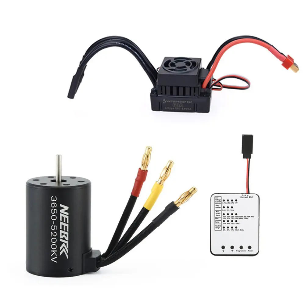 Surpass Hobby водонепроницаемый 3900KV 4300KV 3100KV 5200KV бесщеточный мотор с 60A ESC карточкой