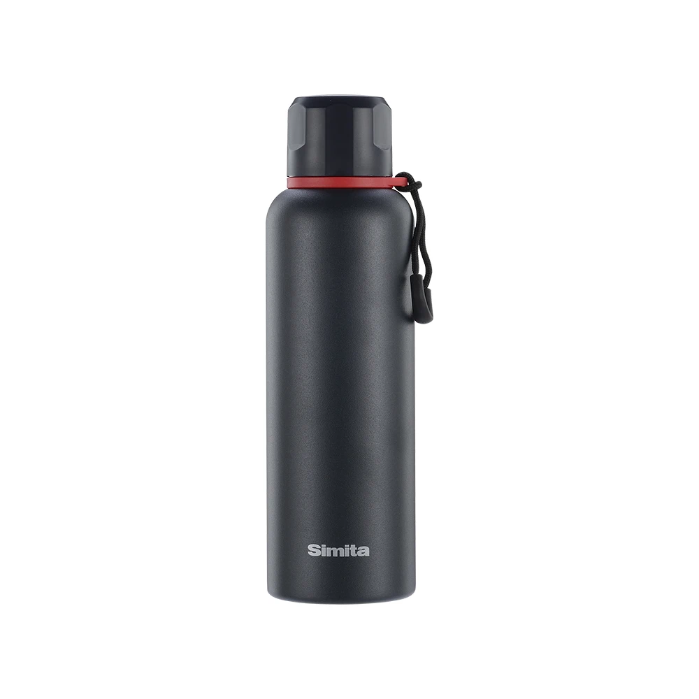 600ml dark blue Simita спортивный термос из нержавеющей стали, вакуумная колба, с двойными стенками, изолированная, портативная кружка для путешествий, кофейная чашка, походная Термокружка - Цвет: 600ml dark blue