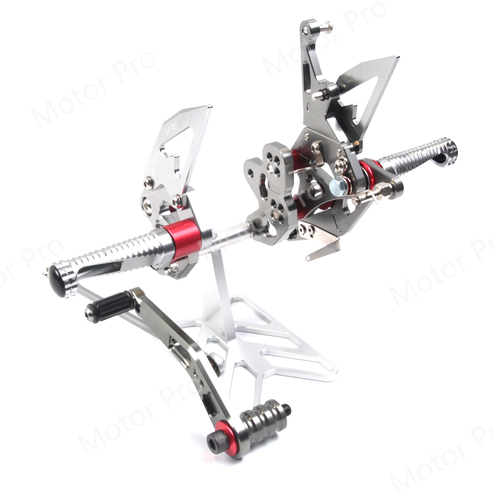 Регулируемые подставки для ног SUZUKI GSXR 600 750 2006 2010 2007 2008 2009 педаль заднего вида цвет