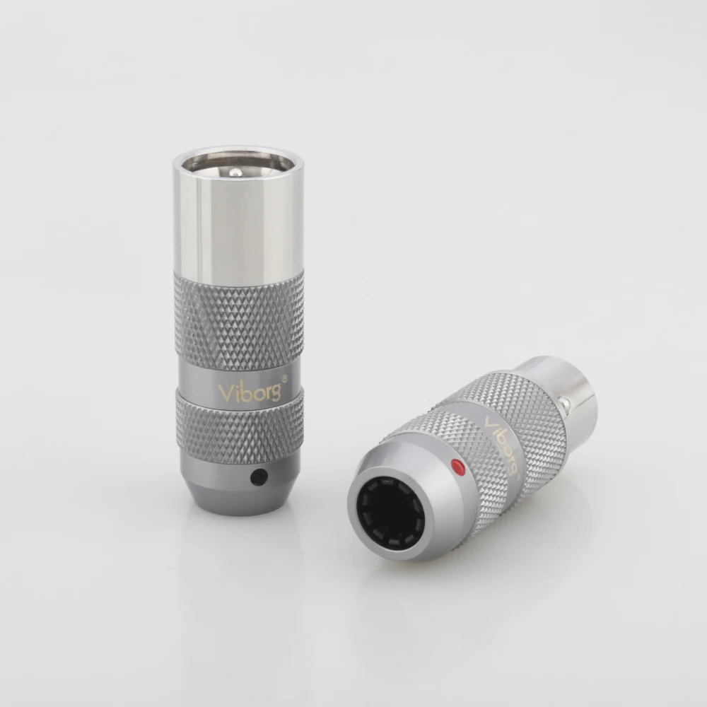 Кабель из чистой меди VIBORG XM202R + XF202R XLR с родиевым покрытием штекер разъем Hi Fi аудио
