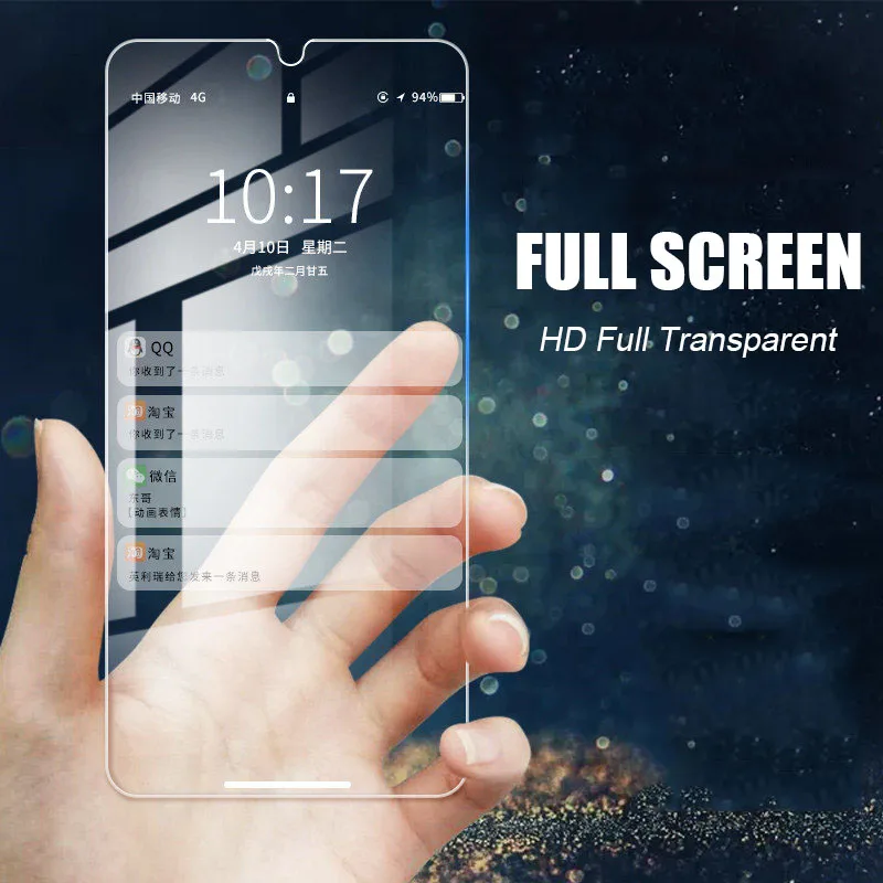 2 шт. закаленное стекло на весь экран для VIVO U3X Z5X Z5 Z6 защита экрана анти Blu-Ray