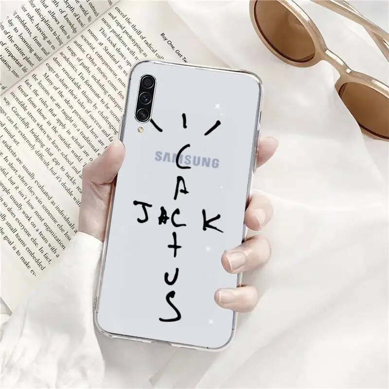 

Cactus jack Phone Case Transparent For Samsung Galaxy A71 A21s S8 S9 S10 plus note 20 ultra