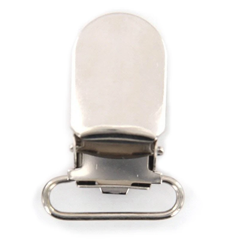 

20 зажимов для скоб, крючки для ремня, 20 мм, серебристый, цветной